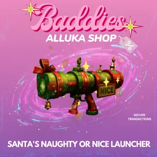 Santa's Naughty or Nice Launcher - Baddies 