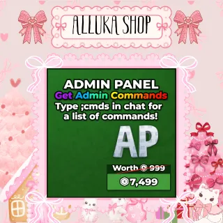 Admin Panel - Steal a Brainrot