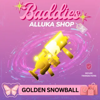 Golden Snowball Launcher - BADDIES