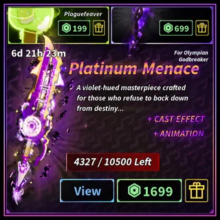 Platinum Menace - Fisch