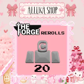 20 Race Reroll - The Forge Reroll