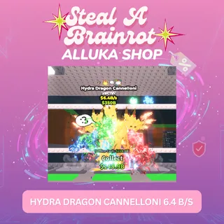 Hydra Dragon Cannelloni 6.4 B/s  