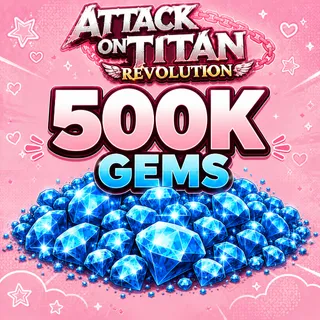 💎 500K+ Gems | Attack On Titan Revolution Account | Instant Delivery 💎