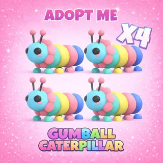 4x Gumball Caterpillar