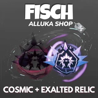 🌌 100x Cosmic Relc + ✨ 100x Exalted Relic