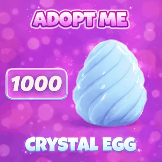 1000X Crystal Egg - Adopt Me