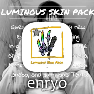 Zo- Luminous Skin Pack Gamepass GIFT