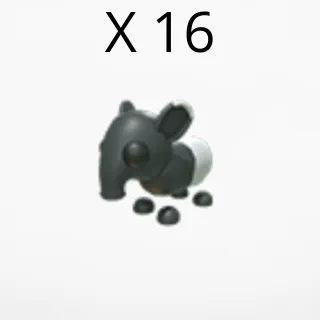 X 16 malayan tapir