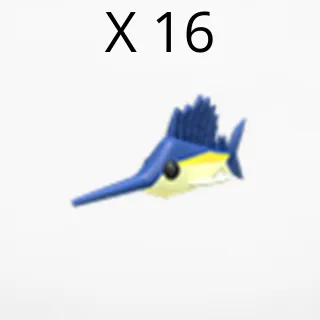 X 16 swordfish