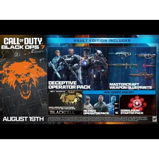 Call of Duty: Black Ops 7 - Vault Edition - PS5 (Digital Game Key - North America ONLY)