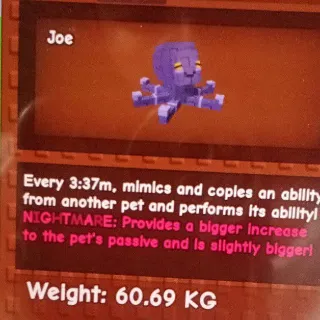 HUGE NIGHTMARE MIMIC Octopus 60kg+