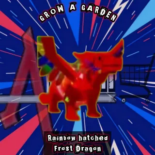 Rainbow hatched frost dragon