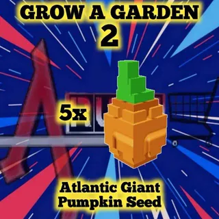 5x Atlantic Giant Pumpkin