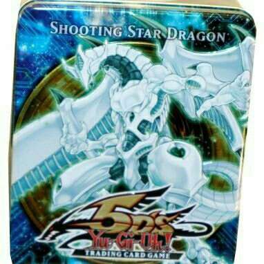 Shooting Star Dragon Collection Tin Trading Cards Collectibles - 