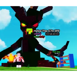 HUGE NEON-RUBY HALLOW TREE 6.7 DPS | PLANTS VS BRAINROTS