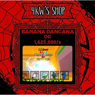 100x Banana Dancana 1.6M/s | Break a Lucky Block