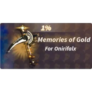 MEMORIES OF GOLD | FISCH 