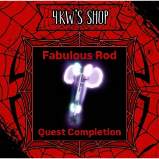 [PILOT SERVICES] Fabulous Rod Quest Completion All Parts | FISCH