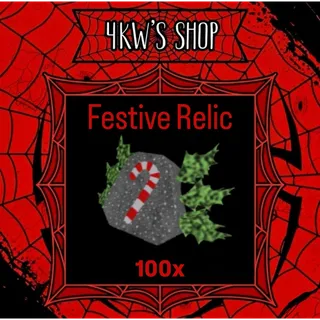 100x FESTIVE RELIC | FISCH