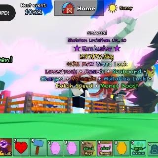 Colossal Skeleton Leviathan 234k KG (0.5% Exclusive Drop) | Catch and Tame