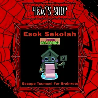 5x Electric Esok Sekolah - Escape Tsunami For Brainrot [FAST DELIVERY]