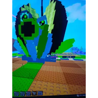 HUGE FROZEN-NEON AVACADO ASSASSINO 9.6M DPS 