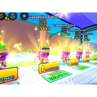 LUCKY GRAPPELLINO D'Oro 2.64k/s | ESCAPE TSUNAMI FOR BRAINROTS