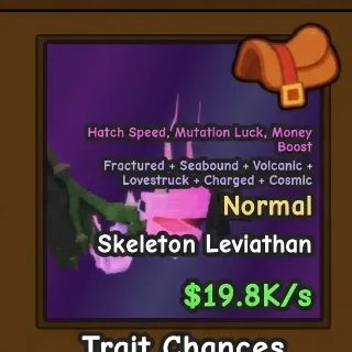 Skeleton Leviathan 19.8K/s | Catch and Tame