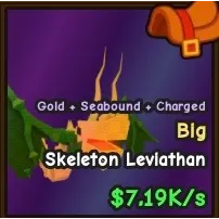 Big Skeleton Leviathan ($7.19K/s) | Catch and Tame