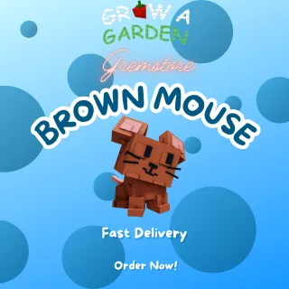5x Brown Mouse (Mythical) - Grow A Garden
