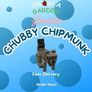 Chubby Chipmunk (Rare) - Grow A Garden