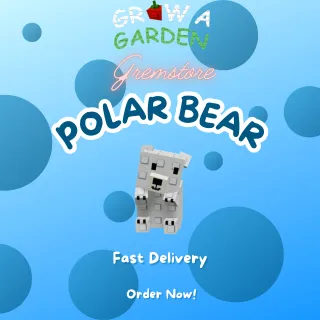 3x Polar Bear(Legendary) - Grow A Garden
