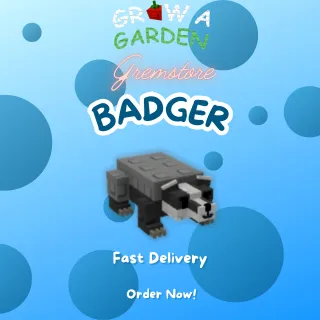 Badger (Rare) - Grow A Garden