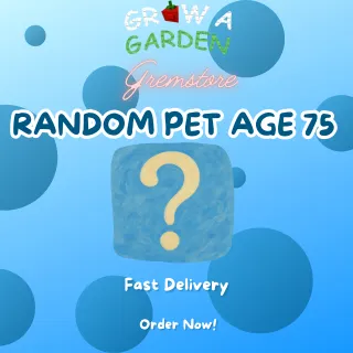 5x Age 75 Pet - Grow A Garden