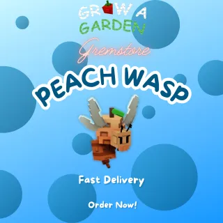 2x Peach Wasp (Mythical) - Grow A Garden