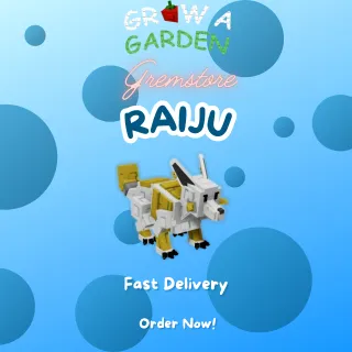 3x Raiju (Mythical) - Grow A Garden