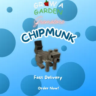 3x Chipmunk (Common) - Grow A Garden