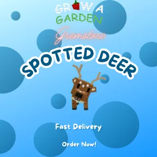 4x Spotted Deer (Rare) - Grow A Garden