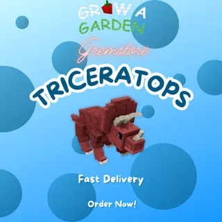 5x Triceratops (Legendary) - Grow A Garden