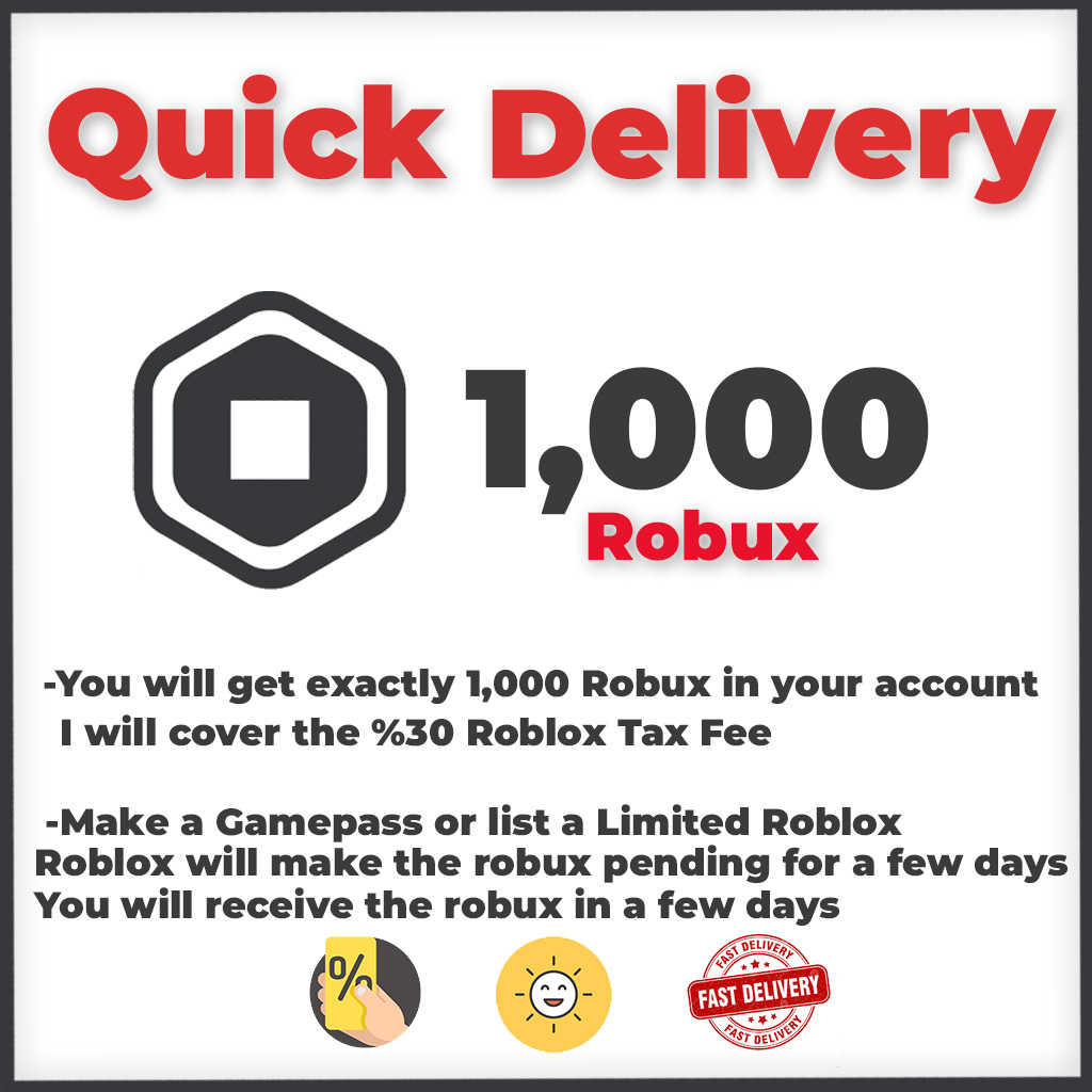 Bundle  1000 Robux Roblox - Itens de Jogos - Gameflip