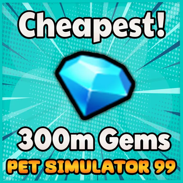 Pet Simulator 99 Gems - Roblox Game Items - Gameflip