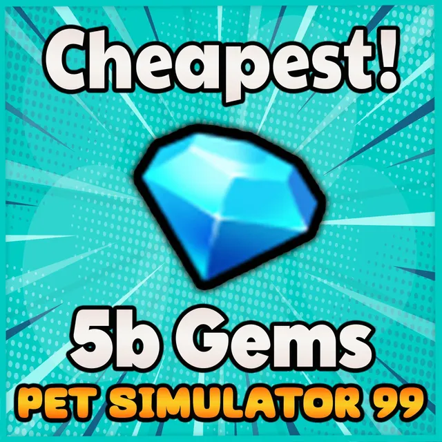 Pet Simulator 99 Gems - Roblox Game Items - Gameflip