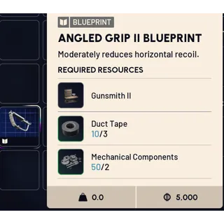 angled grip II bp