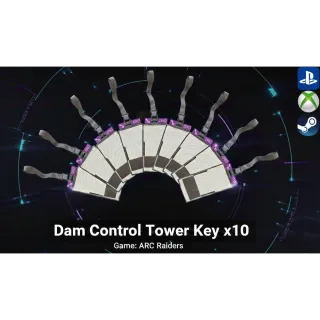 dam control tower key x10
