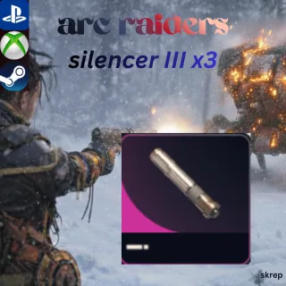 silencer III x3