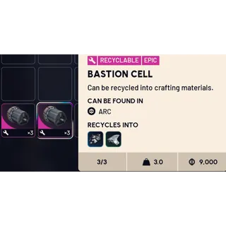 bastion cell x6