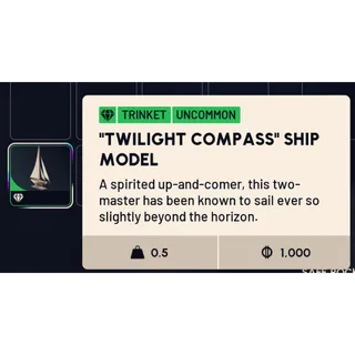 twiglight compass ship model