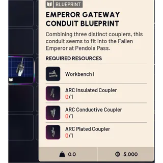 emperor gateway conduit blueprint