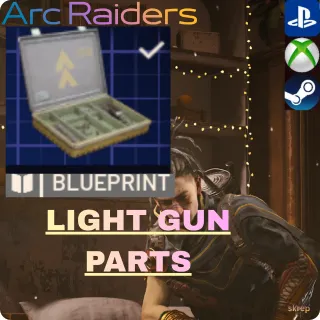 LIGHT GUN PARTS BLUEPRINT