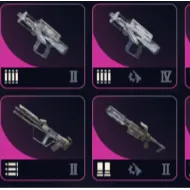 few guns